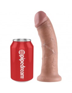 Dildo King Cock 8" Flesh 20.3 cm 2