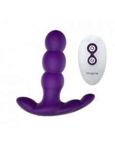 Silikonski Analni vibrator Nalone Pearl USB polnilen, daljinsko voden