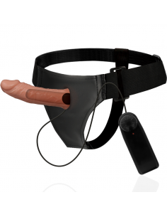 Vibracijski strap on komplet Benny 15 x 4,5 cm 2