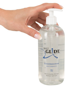 Lubrikant na vodni osnovi Just Glide 500 ml