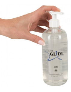 Analni lubrikant na vodni osnovi Just Glide 500 ml